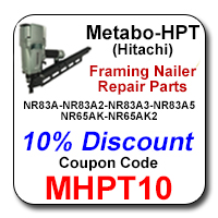 Metabo-Hitachi Replacement Part Coupon Code