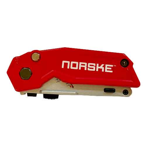 Norske NMCP051 Twin Blade Retractable Folding Knife - Fold View