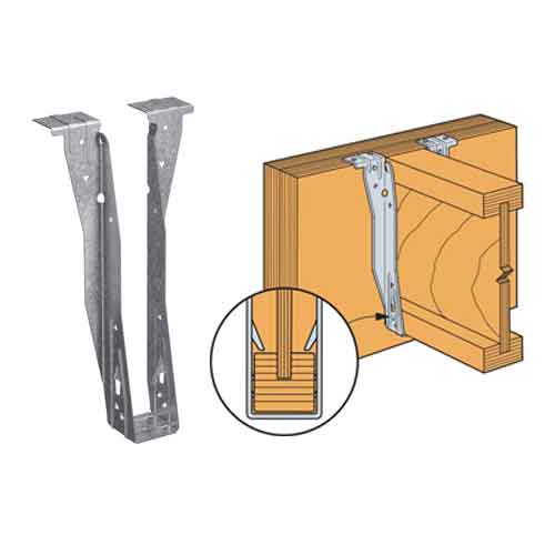 Simpson Strong-Tie ITS2.56/11.88 Top Flange I-Joist Hanger (30 Box Special)